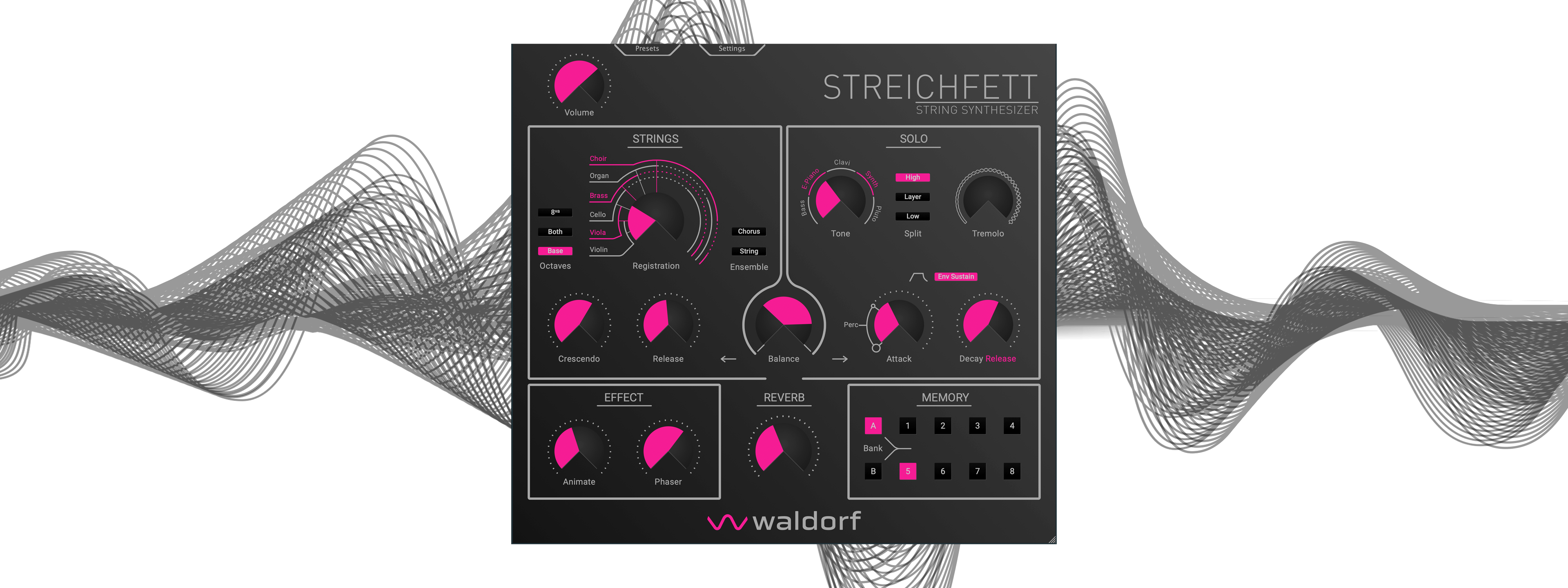 Waldorf Streichfett Plugin